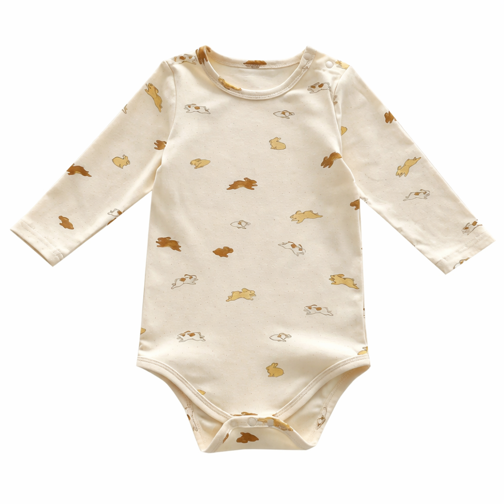 Baby Cotton Long Sleeve Bodysuit